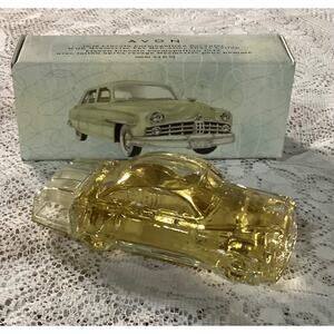 New Vintage Discontinued AVON 1949 Lincoln Cosmopolitan Mesmerize Decanter w/Box